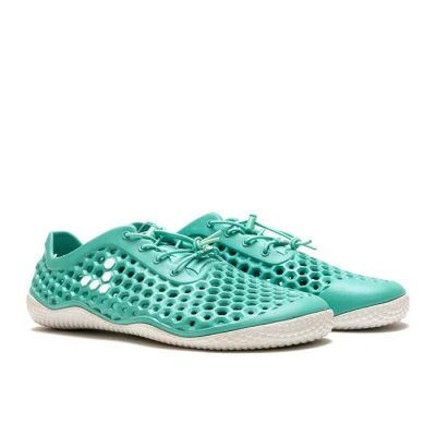 Vivobarefoot Men's Ultra III Bloom Vegan Shoes - Green USA [SVE072639]